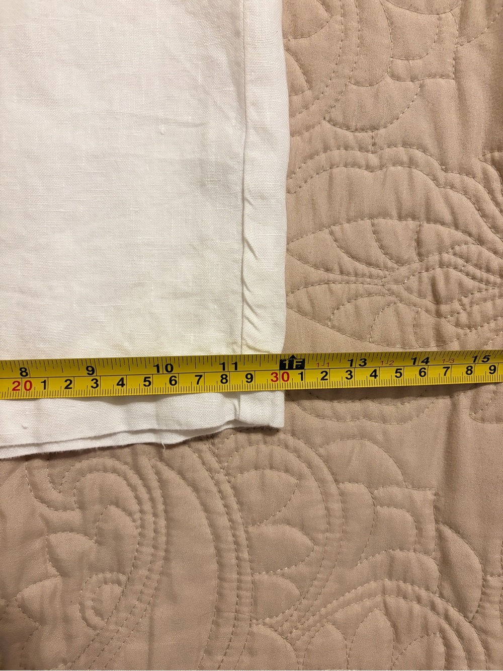 J.Jill Love Linen White Wide Leg Crop Pants Nautical Button L Petite - Picture 10 of 10
